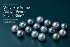 Why Are Some Akoya Pearls Silver-Blue? Natural Color vs. Treated Color